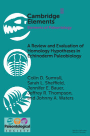 [预订]A Review and Evaluation of Homology Hypotheses in Echinoderm Paleobiology