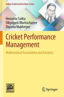 【预订】Cricket Performance Management: Mathematical Formulation and Analytics