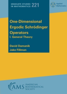 【预订】One-Dimensional Ergodic Schrodinger Operators 9781470470869