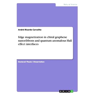 9783668 interfaces quantum Edge magnetization anomalous graphene chiral effect 预订 nanoribbons Hall and