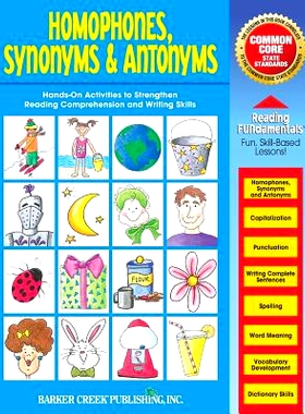 预订 Reading Fundamentals - Homophones, Synonyms & Antonyms: Learn about Homophones, Synonyms & Antonyms and How to Use