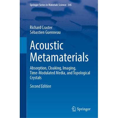 预订 Acoustic Metamaterials: Absorption, Cloaking, Imaging, Time-Modulated Media, and Topological Crystals声学超材料：吸