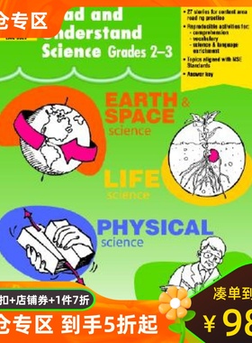 现货 Read & Understand Science, Grades 2-3