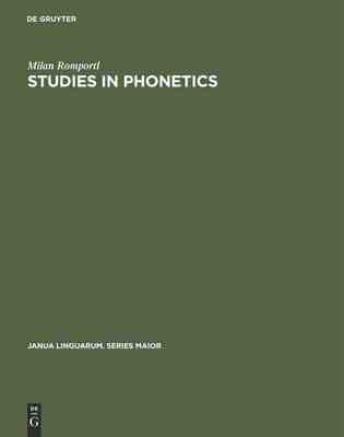 【预订】Studies in Phonetics 9789027926678