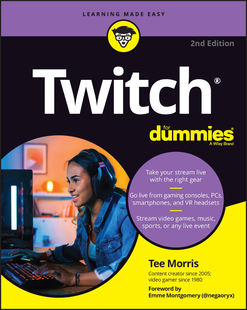 【预订】Twitch For Dummies, 2Nd Edition 9781119901570