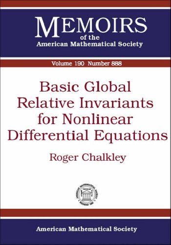 【预售】Basic Global Relative Invariants for Nonlinear Differential Equations