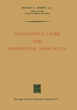 预订 Delinquency, Crime and Differential Association