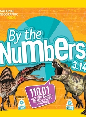 预订 By the Numbers 3.14: 110.01 Cool Infographics Packed with STATS and Figures: 9781426328664
