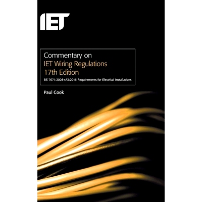 预订 Commentary on IET Wiring Regulations BS 7671:2008+A3:2015 IET接线法规评论BS 7671：2008 + A3：2015: 9781849197656