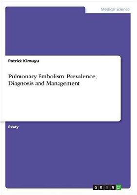【预售】Pulmonary Embolism. Prevalence, Diag...