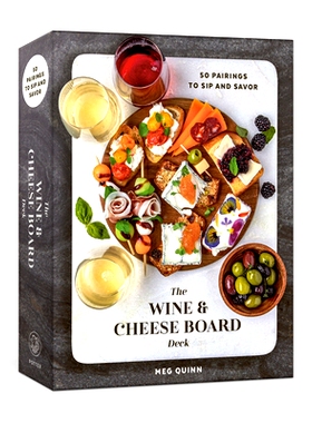 预订 The Wine and Cheese Board Deck: 50 Pairings to Sip and Savor: Cards: 9780593581049