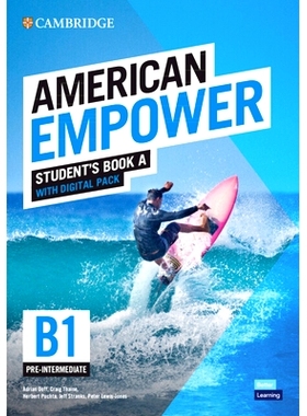 预订 American Empower Pre-Intermediate/B1 Student’s Book a with Digital Pack: 9781108849753