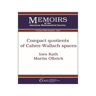 [预订]Compact Quotients of Cahen-Wallach Spaces 9781470441036