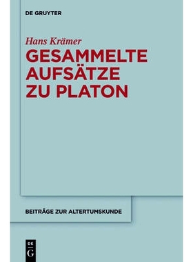 预订 Gesammelte Aufsätze zu  Platon: 9783110267181