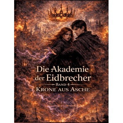 预订 Die Akademie der Eidbrecher: Band 4: Krone aus Asche - Romantasy ab 16 Dark Academia, Staatskontrolle & Enemies-to-