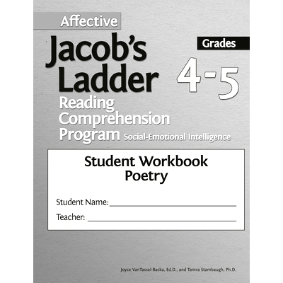 预订 Affective Jacob’s Ladder Reading Comprehension Program: Grades 4-5, Student Workbooks, Poetry (Set of 5): 97816182