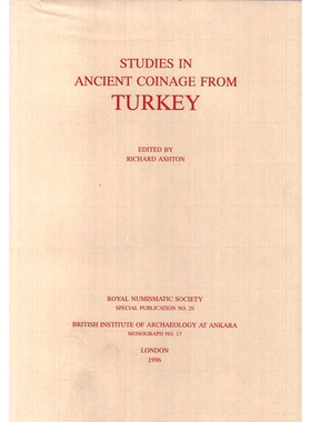 预订 Studies in Ancient Coinage from Turkey: 9780901405333