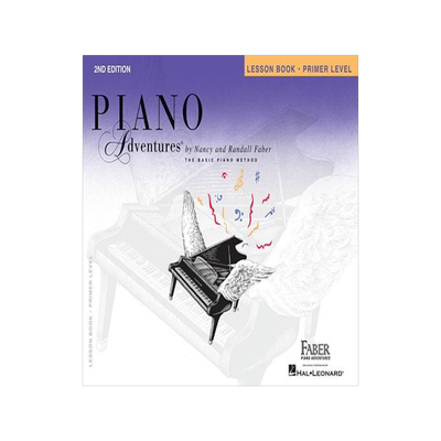 初级课本 菲伯尔钢琴基础教程 英文原版 Piano Adventures, Primer Level, Lesson Book