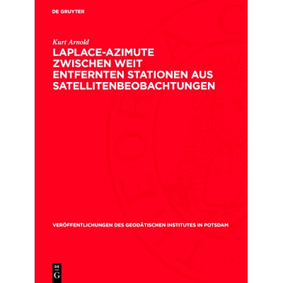预订 Laplace-Azimute zwischen weit entfernten Stationen aus Satellitenbeobachtungen: Zur statistischen Analyse der Fehle