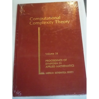预订 Computational Complexity Theory 计算复杂性理论 9780821801314