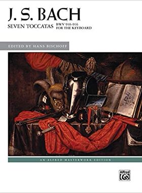 【预订】Seven Toccatas, Bwv 910--916