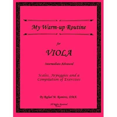 预订 My Warm-Up Routine For Viola: Intermediate-Advanced: 9798333758606
