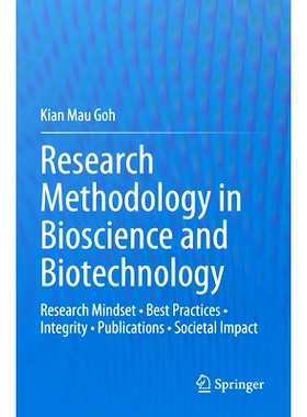 预订 Research Methodology in Bioscience and Biotechnology: Research Mindset • Best Practices • Integrity • Publicatio