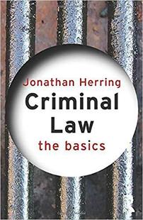 The Law Criminal Basics 预售