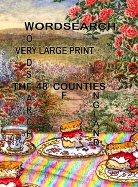 预订 Word Search - The 48 Counties of England - Very Large Print: 48 puzzles: 9781074601157