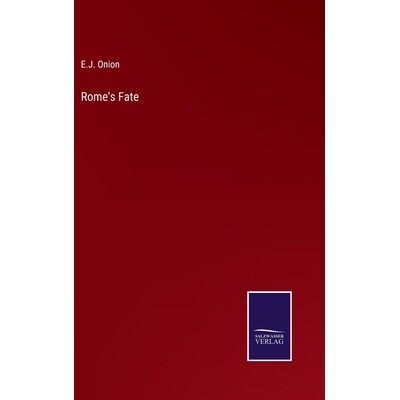 预订 Rome’s Fate 9783375107956
