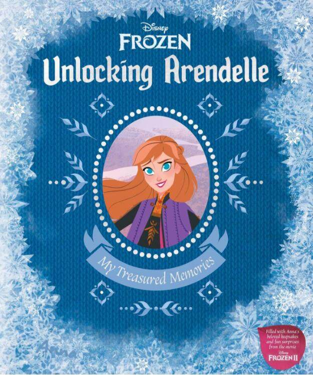 现货精装 Disney Frozen: Unlocking Arendelle: My Treasured Memories 冰雪奇缘2 打开阿伦德尔:我的珍贵记忆 暗影森林 画册绘本