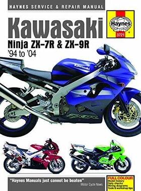 [预订]Kawasaki Ninja ZX-7R & ZX-9R (94 - 04) Haynes Repair Manual 9781785212963
