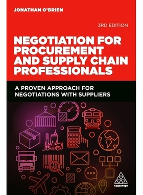 预订 Negotiation for Procurement and Supply Chain Professionals: A Proven Approach for Negotiations with Suppliers 采购