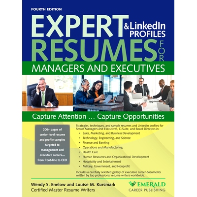 预订 Expert Resumes and Linkedin Profiles for Managers & Executives: 9780996680363