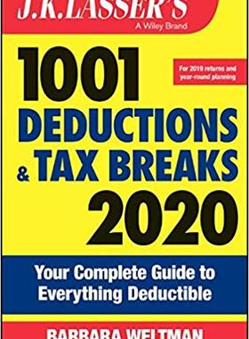 【预售】J.K. Lasser’S 1001 Deductions And Tax Breaks 2020