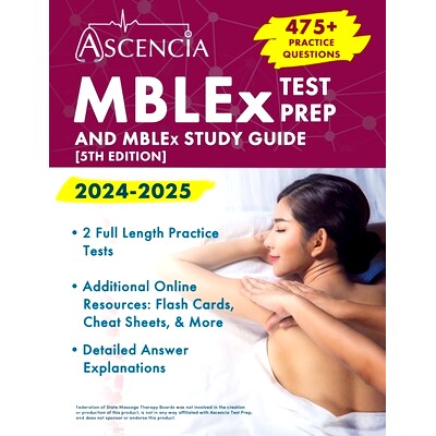预订 MBLEx Test Prep 2024-2025: 470+ Practice Questions and MBLEx Study Guide Book [5th Edition]