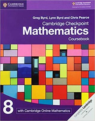 【微瑕清仓】Cambridge Checkpoint Mathematics Coursebook 8 with Cambridge Online Mathematics (1 Year)