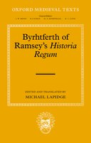 【预订】Byrhtferth of Ramsey’s Historia Regum 9780192849700