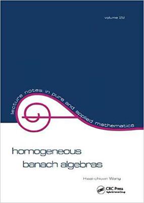 【预售】Homogeneous Banach Algebras