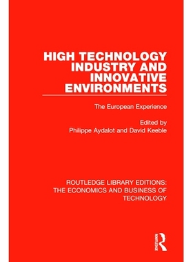 预订 High Technology Industry and Innovative Environments: The European Experience 高技术产业与创新环境：欧洲经验: 97811