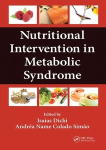 【预订】Nutritional Intervention in Metabolic Syndrome 9781032098319