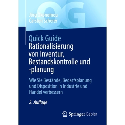 预订 Quick Guide Rationalisierung von Inventur, Bestandskontrolle und -planung: Wie Sie Bestände, Bedarfsplanung und Di