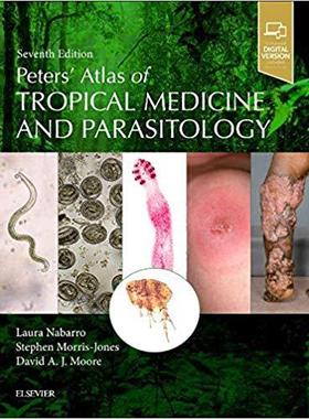 预售 Peters’ Atlas of Tropical Medicine and Parasitology 热带医学与寄生虫学图集