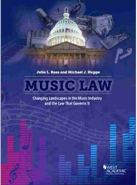 预订 Music Law: Changing Landscapes in the Music Industry and the Law That Governs It: 9781684676125