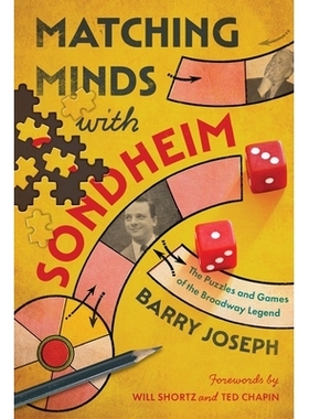 预订 Matching Minds with Sondheim: The Puzzles and Games of the Broadway Legend: 9781493085835