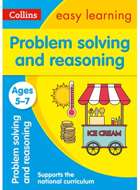 预订 Collins Easy Learning KS1 — PROBLEM SOLVING AND REASONING AGES 5-7 简易学习解题与推理5-7岁: 9780008275358
