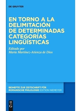 预订 En torno a la delimitación de determinadas categorías lingüísticas: 9783110767797