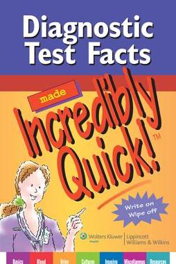【预售】Diagnostic Test Facts Made Incredibly Quick!