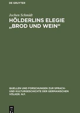 【预订】Hölderlins Elegie Brod und Wein 9783111112589