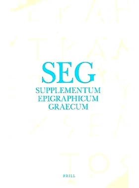 预订 Supplementum Epigraphicum Graecum, Volume XXVI (1976-1977) 希腊铭文补编，第26卷（1976-1977）: 9789004164987